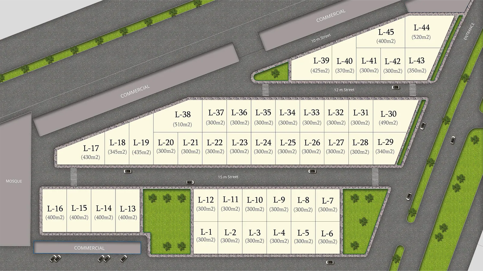 Master plan — Zaiton Plus City (VIP Zone)